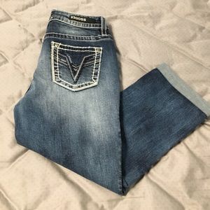 NWT Vigoss Heritage Fit Chelsea Capri